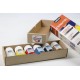 Pebeo Ceramic Paint Initiation Set Starter Colours 6 x 20 ml 756451